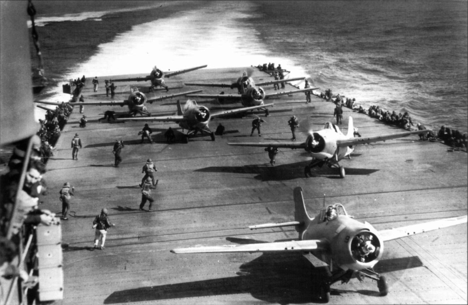 Grumman F4F-3 Wildcat VF-8 Black 9 CV-8 USS Hornet during Battle of Midway 1942 01