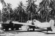 Asisbiz Grumman F4F 3P Wildcat VMO 251 being refuelled on Espritu Santo Island New Hebrides in late 1942 01