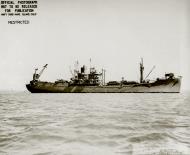 Asisbiz USS Tangier leaving San Francisco on 17th Feb 1944 01