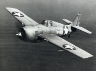 Asisbiz Grumman F4F 3 Wildcat White F22 in flight circa 1942 43 01