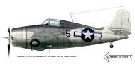 Asisbiz Grumman F4F 4 Wildcat VC 29 Black 5 aboard CVE 29 USS Santee 1943 0A