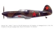 Asisbiz Yakovlev Yak 1 183IAP White 1 with SnrLt Mikhail D Baranov on Stalingrad Front 1942 by Starlins Eagles page 358