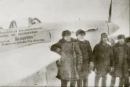 Asisbiz Yakovlev Yak 1B 4IAP presentation aircraft from the Saratov region named defenders of Stalingrad 01