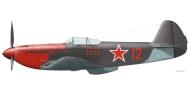 Asisbiz Yakovlev Yak 3 150IAP 13GIAD Red 12 flown by SV Nosov Czechoslovakia 2nd July 1944 0A