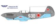 Asisbiz Yakovlev Yak 7B 976IAP 259IAD Silver 930 Baltic Front Mar 1944 0A