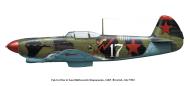 Asisbiz Yakovlev Yak 9 4IAP White 17 flown by SnrLt Ivan N Stepanenko Bryansk Jul 1943 Osprey 0A