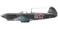 Asisbiz Yakovlev Yak 9 586IAP 318IAK Blue 64 Saratov region 1944 0A