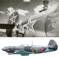 Asisbiz Yakovlev Yak 9D 6GvIAP ChF Black Sea Fleet Lt Col Mikhail V Avdeev based Crimea May 1944 0A