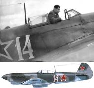 Asisbiz Yakovlev Yak 9M 777IAP 96SHAD Silver 14 with Maj FN Cheremukhin Far Eastern Front 1945 01