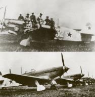 Asisbiz Yakovlev Yak 9M wearing Badge of Suvorov with slogan Pobedoi or with victory Poland late 1944 01