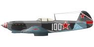 Asisbiz Yakovlev Yak 9T 117GvIAP 236IAD White 100 with Gennady A Shadrin Ukrainian front 1944 0A