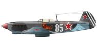 Asisbiz Yakovlev Yak 9T 66GvIAD White 85 with Maj Ivan I Vetrov Baltic Front 1944 0C