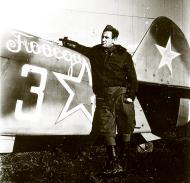 Asisbiz Yakovlev Yak 9U 152GvIAP 12GIAD White 3 slogan Pobeda with Yuri Movshevich Czechoslovakia 1945 01