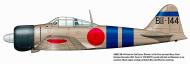 Asisbiz Mitsubishi A6M2 21 Zero JNAF 1st Koku Kantai BII 144 Hiryu 1941 0B