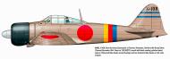 Asisbiz Mitsubishi A6M2 21 Zero JNAF 3rd NAG Lt Tamotsu Yokoyama X 108 Taiwan 1941 0A