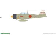 Asisbiz Mitsubishi A6M2 21 Zero JNAF 5th Koku Sentai EI 111 aboard IJN carrier Shokaku Oct 1942 0A