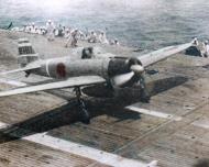 Asisbiz Mitsubishi A6M2 21 Zero JNAF 332 Kokutai EII 102 Lt Hideki Shingo aboard carrier Shokaku during the Battle of Santa Cruz in Oct 1942 01