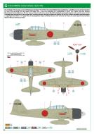 Asisbiz Mitsubishi A6M2 21 Zero JNAF Iwakuni Kokutai TII 138 at Iwakuni airbase Japan 1944 0B