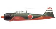 Asisbiz Mitsubishi A6M5 Zero JNAF Gensan Kokutai 7 111 Korea 1944 0A