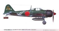 Asisbiz Mitsubishi A6M5c Zero JNAF 203 Kokutai 03 79 Mamoru Uematsu Omura AB Japan 1945 0B