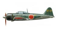 Asisbiz Mitsubishi A6M5c Zero JNAF 3D 126 Atsugi airbase after the Japanese surrender 1945 0A