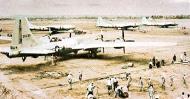 Asisbiz USAAF 42 6289 Boeing B 29 Superfortress shortly before they participated in the 1st bombing raid using B 29s on Yawata Japan 15th June 1944 01