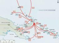 Asisbiz Battle map showing Japans invassion movements early Pacific Campaign 1942 0A
