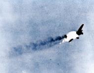 Asisbiz Japanese B6N2 Jill torpedo plane shot down by USS Monterey (CVL 26) off Truk circa 30th April 1944 80 G 366987