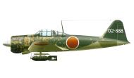 Asisbiz Mitsubishi A6M2 21 Zero JNAF 301 Hikotai 201 Kokutai pilot Yukio Seki 02 888 based at Mabalacat Philippines Oct 1944 0A