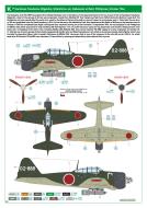 Asisbiz Mitsubishi A6M3 21 Zero JNAF 1st Kamikaze Tokubetsu Kogekitai Shikishima tai 02 888 based at Mabalacat Philippines Oct 1944 0B
