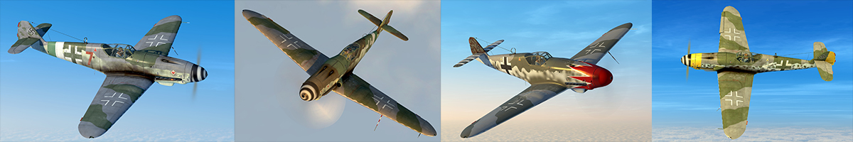 List of Bf 109 K models