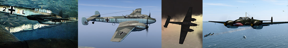 Messerschmitt Bf 110 List