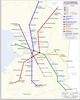 Saint Petersburg Underground Railway Map