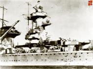 Asisbiz Admiral Graf Spee Seen forward superstructure taken at Montevideo Uruguay in mid December 1939 NH59662