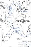 Asisbiz Artwork Map of Merchant ships sunk by KMS Admiral Graf Spee 0A
