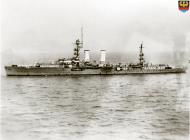 Asisbiz Kriegsmarine German light cruiser KMS Emden going up the Yangtze River to Nanking China 1931 NH50937