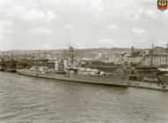 Asisbiz Kriegsmarine German light cruiser KMS Emden in Lisbon in 1935 Wiki