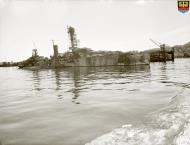 Asisbiz Kriegsmarine German light cruiser KMS Emden lying stranded at Kiel IWM A28981