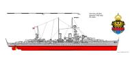 Asisbiz Kriegsmarine German light cruiser KMS Emden planned 1940 refit by dg alpha 0A