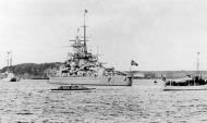 Asisbiz Kriegsmarine battleship KMS Gneisenau Fleet Parade 02