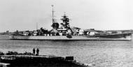 Asisbiz Kriegsmarine battleship KMS Gneisenau Sea trials 01