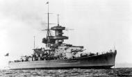 Asisbiz Kriegsmarine battleship KMS Gneisenau Sea trials 03