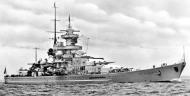 Asisbiz Kriegsmarine battleship KMS Gneisenau Sea trials 08