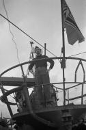 Asisbiz German U boat submarine U 553 commanded by Lieutenant Commander Karl Thurmann returns to Saint Nazaire 05
