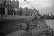 Asisbiz German U boat submarine U 553 commanded by Lieutenant Commander Karl Thurmann returns to Saint Nazaire 08