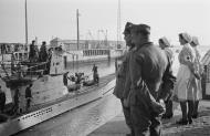 Asisbiz German U boat submarine U 553 commanded by Lieutenant Commander Karl Thurmann returns to Saint Nazaire 11