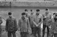 Asisbiz German U boat submarine U 74 Commander Eitel Friedrich Kentrat crew returns to Saint Nazaire France 1941 01