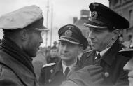 Asisbiz German U boat submarine U 74 Commander Eitel Friedrich Kentrat in Saint Nazaire France 1941 02