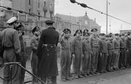 Asisbiz German U boat submarine U 74 Commander Eitel Friedrich Kentrat returns to Saint Nazaire France 1941 01