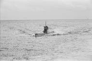 Asisbiz German U boat submarine U 83 commanded by Kapitanleutnant Hans Werner Kraus returning to Brest submarine pens 09